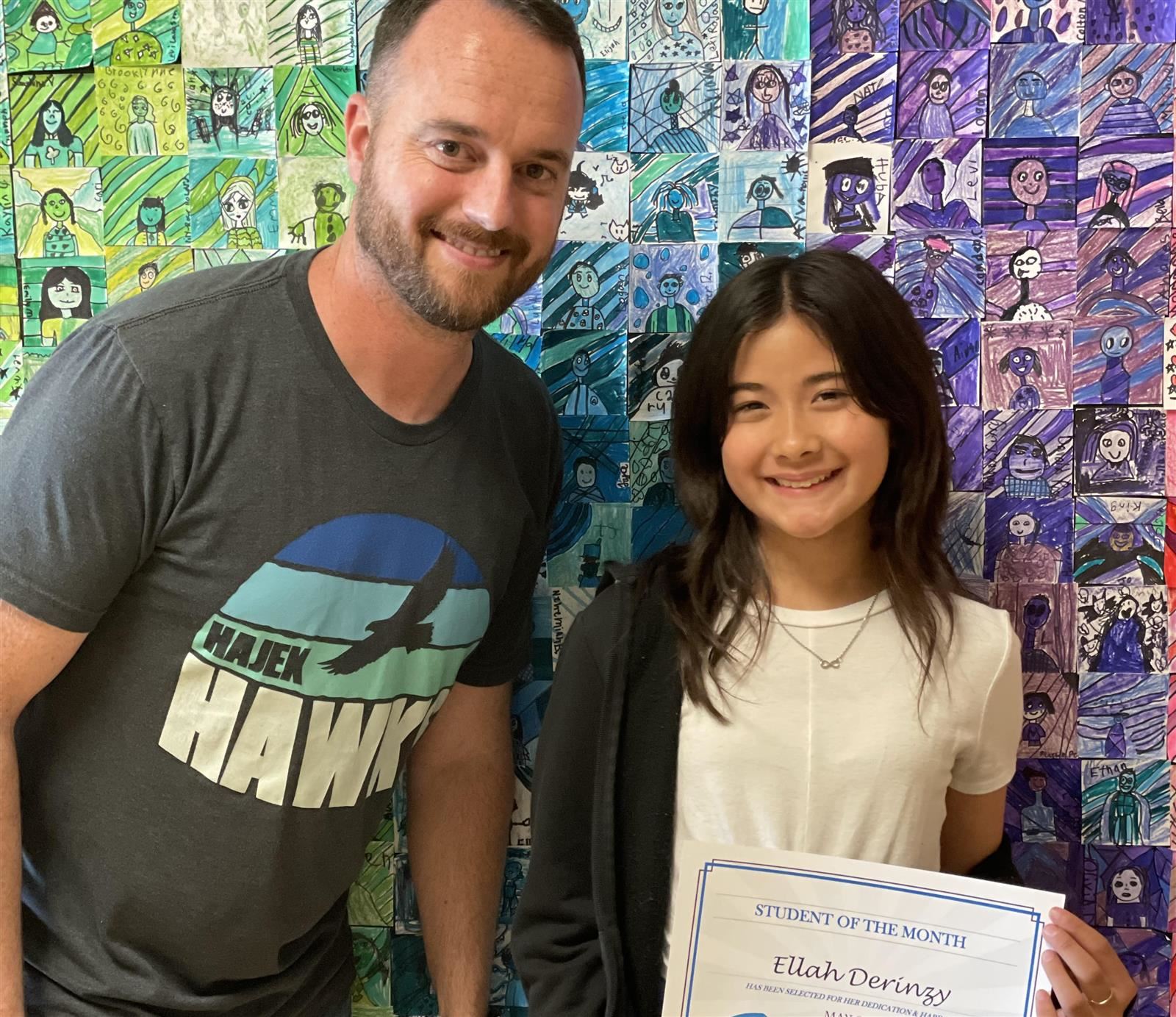  Photo of May 2023 HaJek Student of the Month
